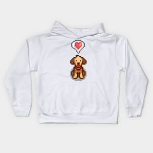 Stardew Valley Happy Dog 3 Kids Hoodie